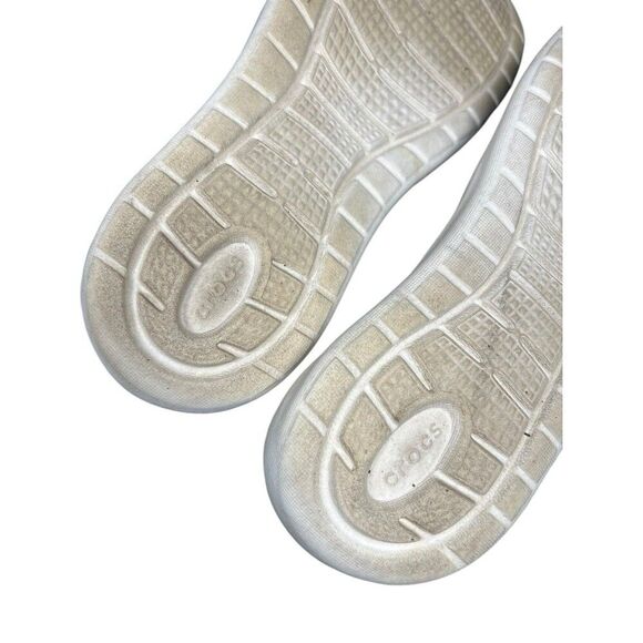 CROCS Lite Ride Black Slip-on Stretch Breathable Walking Shoe Women's Size 8 - Picture 9 of 10